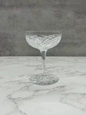 Rare Baccarat Crystal Lagny Clear Champagne Sherbet Glass Multiple Available