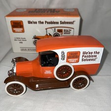 Trust Worthy 1916 Studebaker Delivery Truck Die- cast bank W/Key