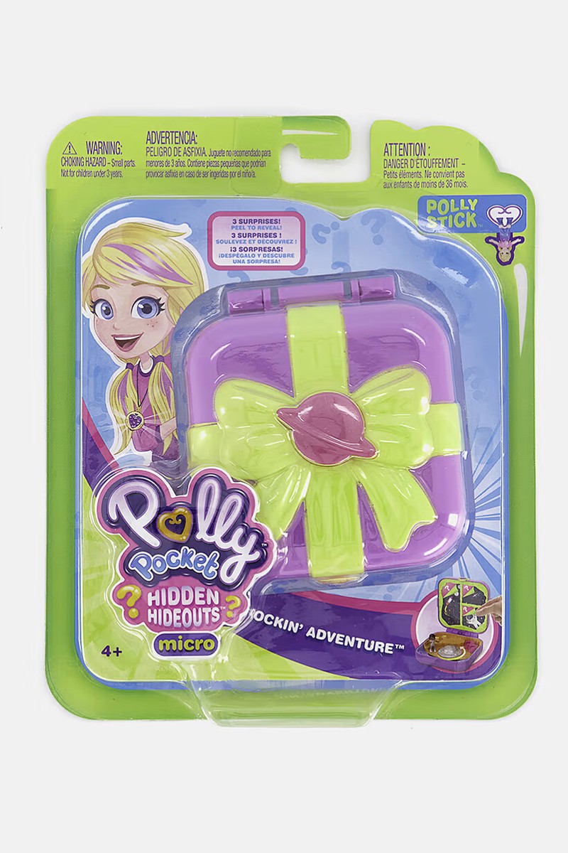 POLLY POCKET HIDDEN HIDEOUTS MON ROCKING ADVENTURE -FLUTTERRIC