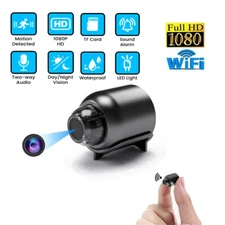 1080P Mini Wireless Wifi Camera Home Security Monitor Night Vision Motion Detect