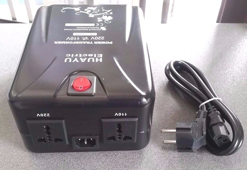 電圧変換器 110V➡️220V 2000VA TRANSFORMATEUR POUR APPAREILS DES USA 2000W 220-110v-220v ZX2000