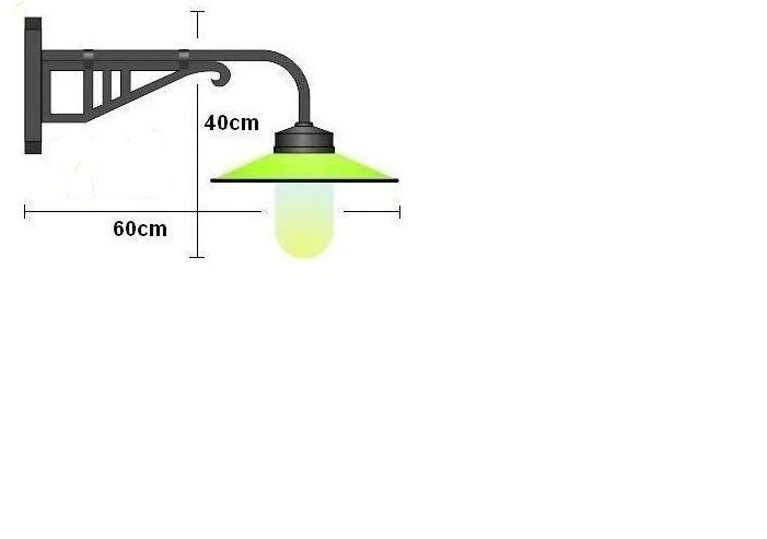 Außenleuchte Gartenlampe Hoflampe Außenlampe Fabriklampe Modell Salzberg - Bild 2 von 4