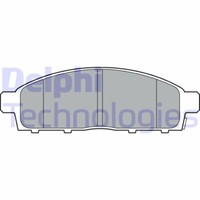 Delphi LP3313 Bremsbelagsatz, Scheibenbremse FüR Fiat