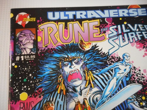 Marvel Malibu Silver Silver Rune Ultraverse 1095 - Picture 7 of 10