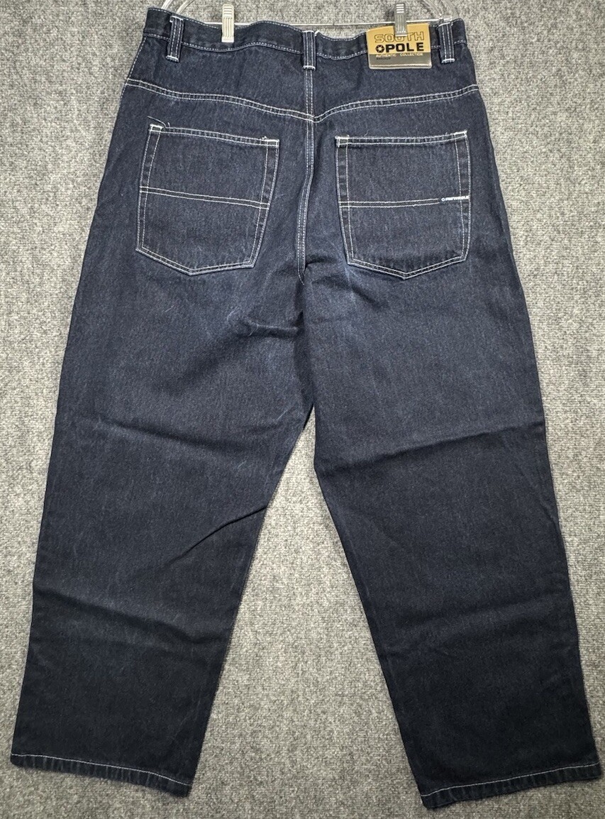 USA古着 southpole デニムパンツ ワイド baggy B系 Y2K USA古着 SOUTHPOLE B系 baggy Y2K ワイド デニムパンツ