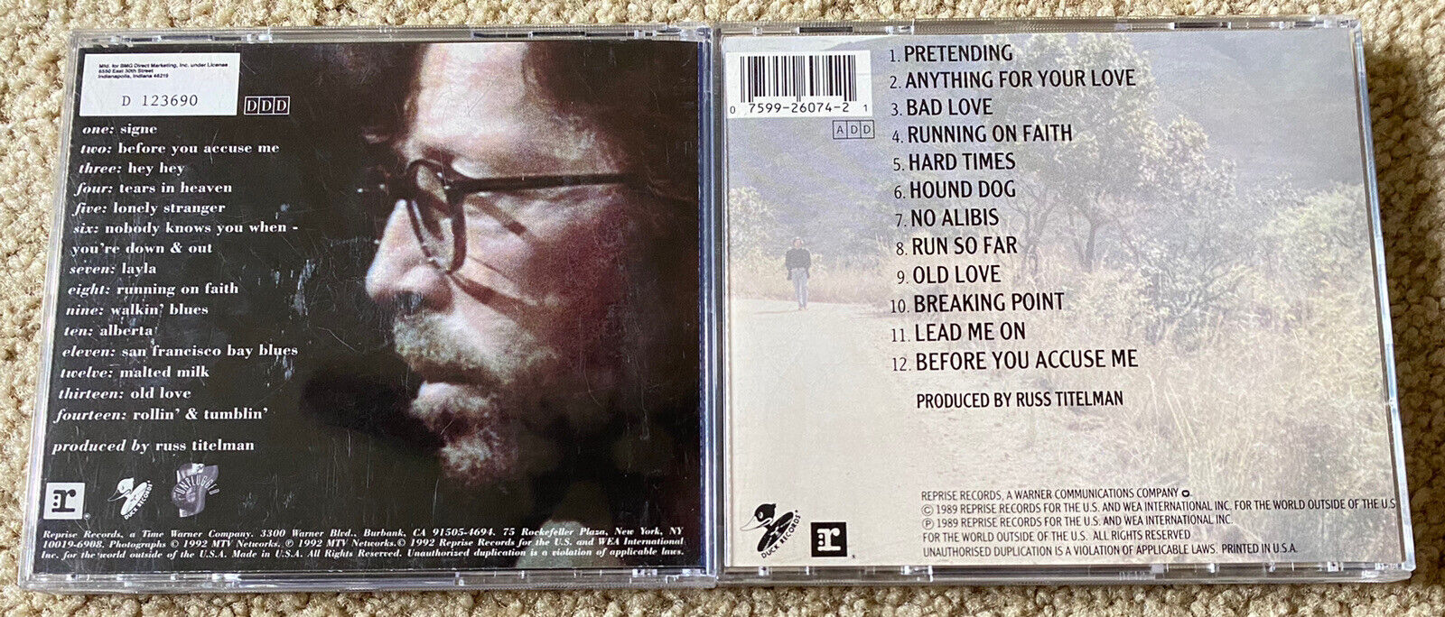 Journeyman by Eric Clapton CD Pretending No Alibis 75992607421