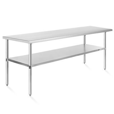 Stainless Steel Table, NSF Commercial Restaurant Kitchen Prep & Work Table