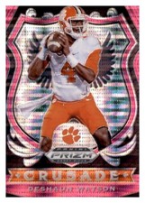 2020 Prizm Draft Picks Crusade Pink Hyper Holo Deshaun Watson PWE Pulsar Texans