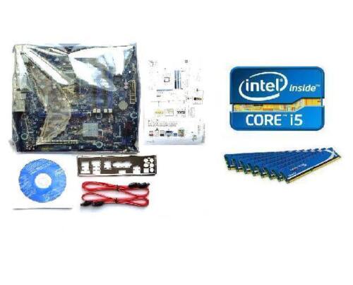 Intel i5 3450S CPU DH67BL MICRO ATX MEDIA MOTHERBOARD 16GB SPEICHER RAM COMBO KIT - Bild 1 von 1