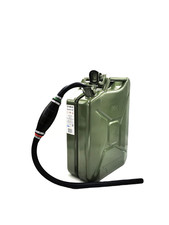 20L Metallkanister Kraftstoff Benzin Diesel Reserve mit BIG Handpumpe 10L/min