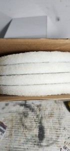 Boardwalk Standard Polishing Floor Pads 12" Diameter White 5/Carton 4012WHI