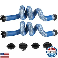 OUTPRIZE 20FT RV Sewer Hose Extension, Heavy Duty 24 Mil TPE Material for Abr