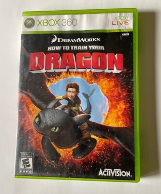 How to Train Your Dragon Microsoft Xbox 360 2010 C cc omelette W/ Manual Works