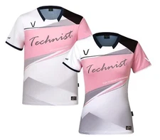 TECHNIST 25S/S Unisex Short Sleeve T-Shirt Badminton Tee Top AsiaFit NWT TNT5515