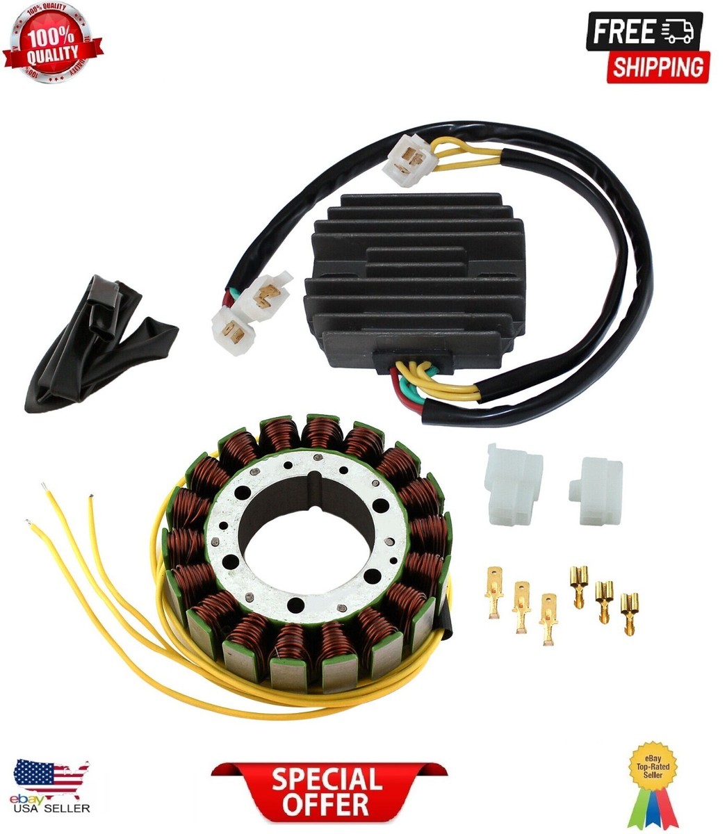 Stator & Regulator Rectifier For Honda VT1100C2 Shadow Sabre 1100 2000-2007 - Foto 4