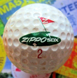 vtg - Logo Golf Ball - ZIPPO SDX -  Lighters