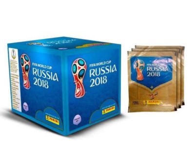 Panini RUSSIA FIFA World cup 2018 Sticker Album + 100 Packs Kylian