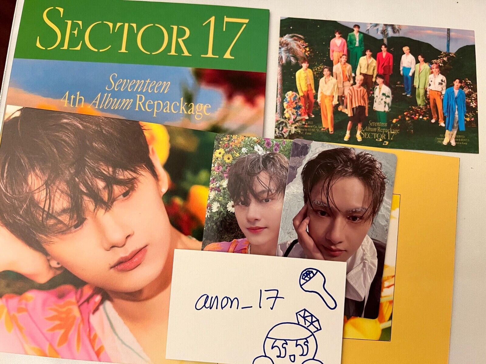 SEVENTEEN セブチ SECTOR17 HMV ラキドロ ジュン JUN