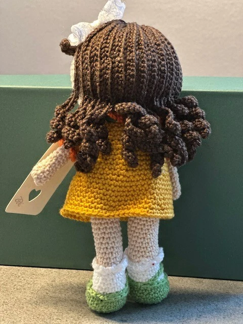 Amigurumi Gehäkelt Handarbeit Stoffpuppe Kuschelpuppe Puppe Little April - Bild 2 von 3