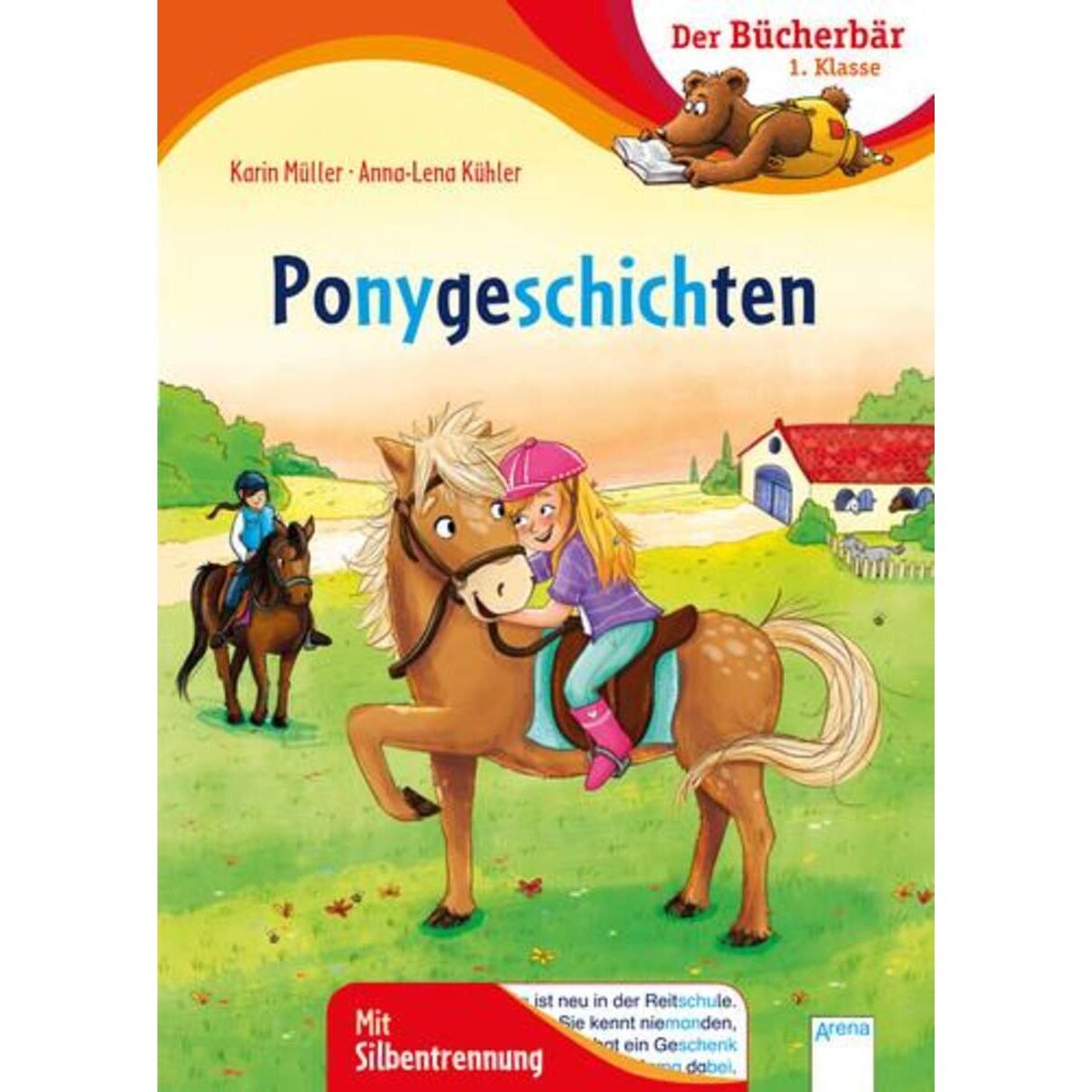 Thumbnail - Arena Der Bücherbär 1. Klasse - Ponygeschichten