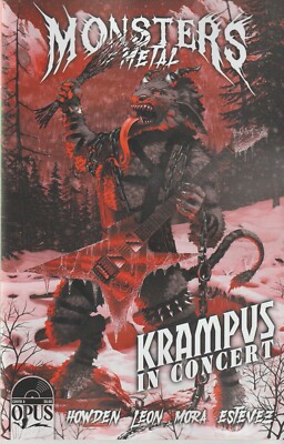 OPUS COMICS MONSTERS OF METAL KRAMPUS IN CONCERT #1 JANUARY 2023 1ST PRINT NM