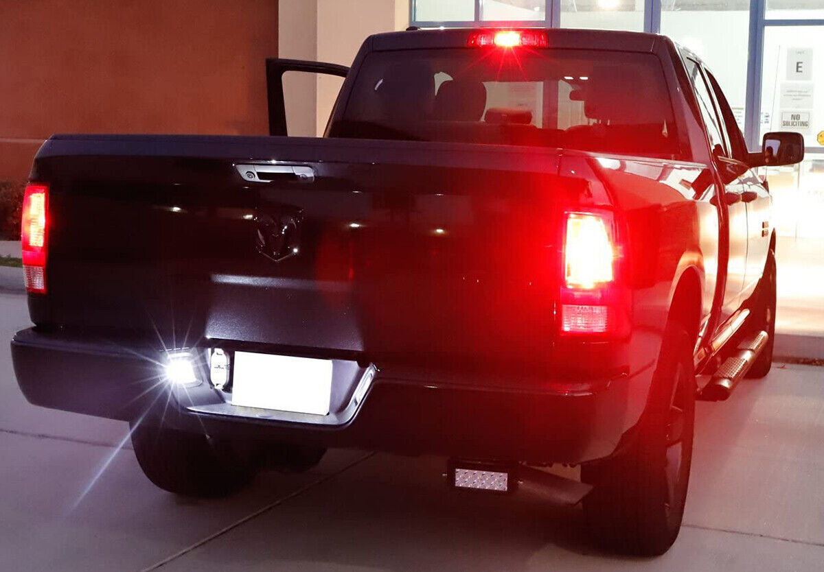 2Pcs 18 LED Rear License Plate Lights For Dodge Ram 1500 2500 3500 2003
