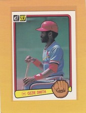 1983 DONRUSS BASEBALL OZZIE SMITH #120 CARDINALS NMMT/MINT *63992