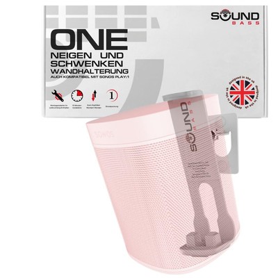 ONE ONE SL Play1 Wandhalterung - Weiß - Kompatibel mit Sonos ONE ONE Gen 2 ON...
