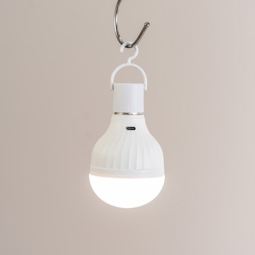 LED Rechargeable Light Bulb ES E27 Timer Function Dimmable Warm Cool Bright USB - Picture 7 of 11