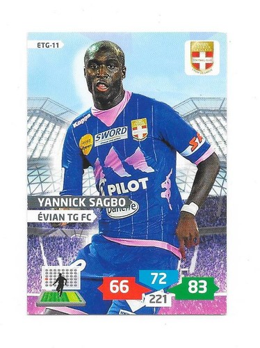 Carte Panini Adrenalyn Foot 2013/14 - Ajaccio #01 Écusson