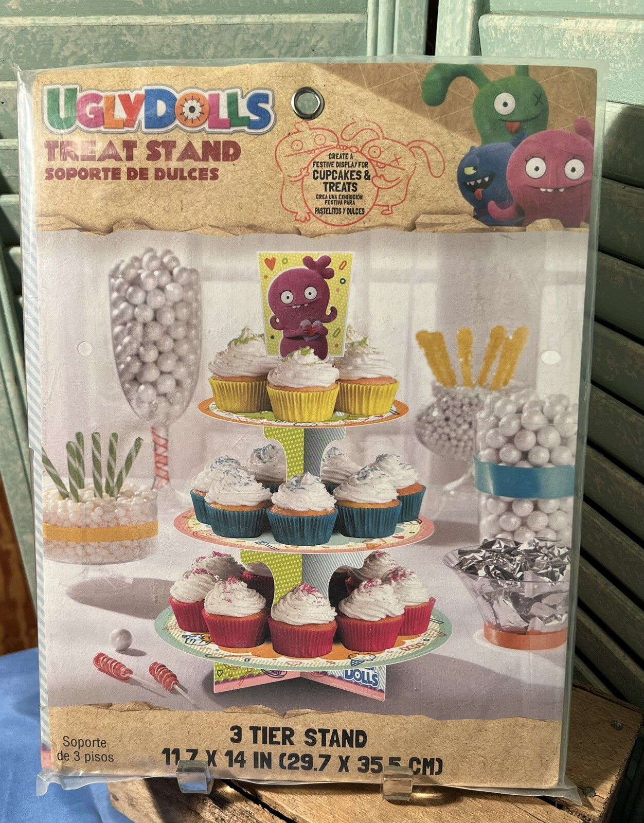 Birthday Party Supplies 3 Tier Treat Stand New