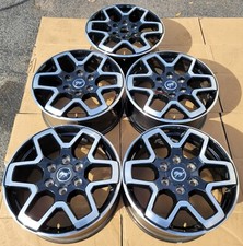 5 18 Ford Bronco Outer Banks Wheels Factory Oem M2dc-1007-t1a 5 18 Ford Bronco Outer Banks Wheels Factory Oem M2dc-1007-t1a