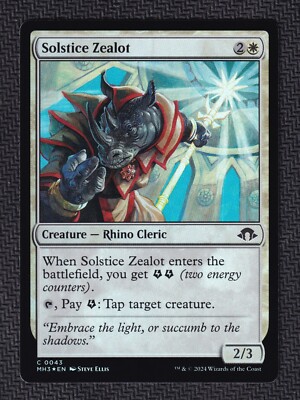 Solstice Zealot (Foil) - 43 - Modern Horizons 3 - NM-Mint - MTG
