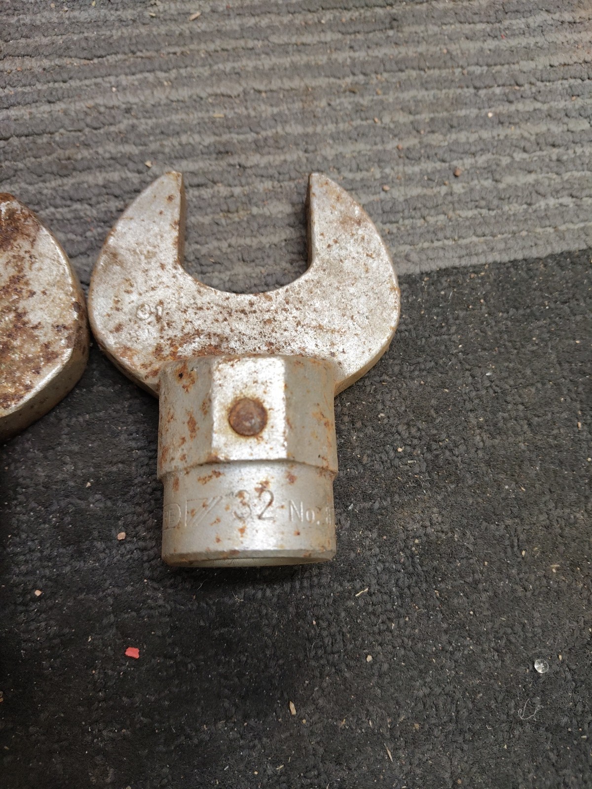 GEDORE32mm  8795-32 Combination Spanner 22 Z 32 Mm 22mm Spigot Shop Soiled