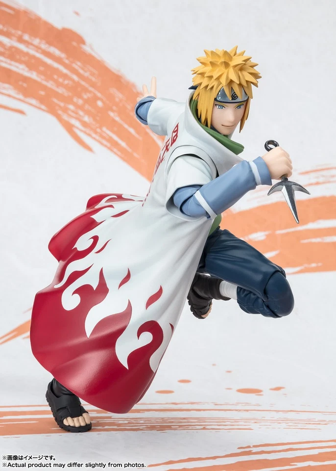 Bandai Tamashii Nations S.H.Figuarts Minato Namikaze - Edición NARUTOP99 - Acción Foto 3 de 4