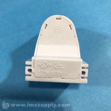 Etlin-Daniels Inc. White Lampholder Adapter, 120W 600V FNIP