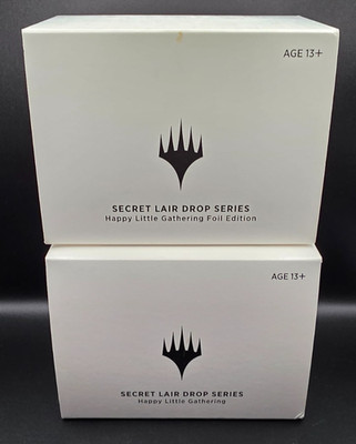 Bob Ross - Secret Lair - FOIL & NONFOIL Complete Set Sealed New!
