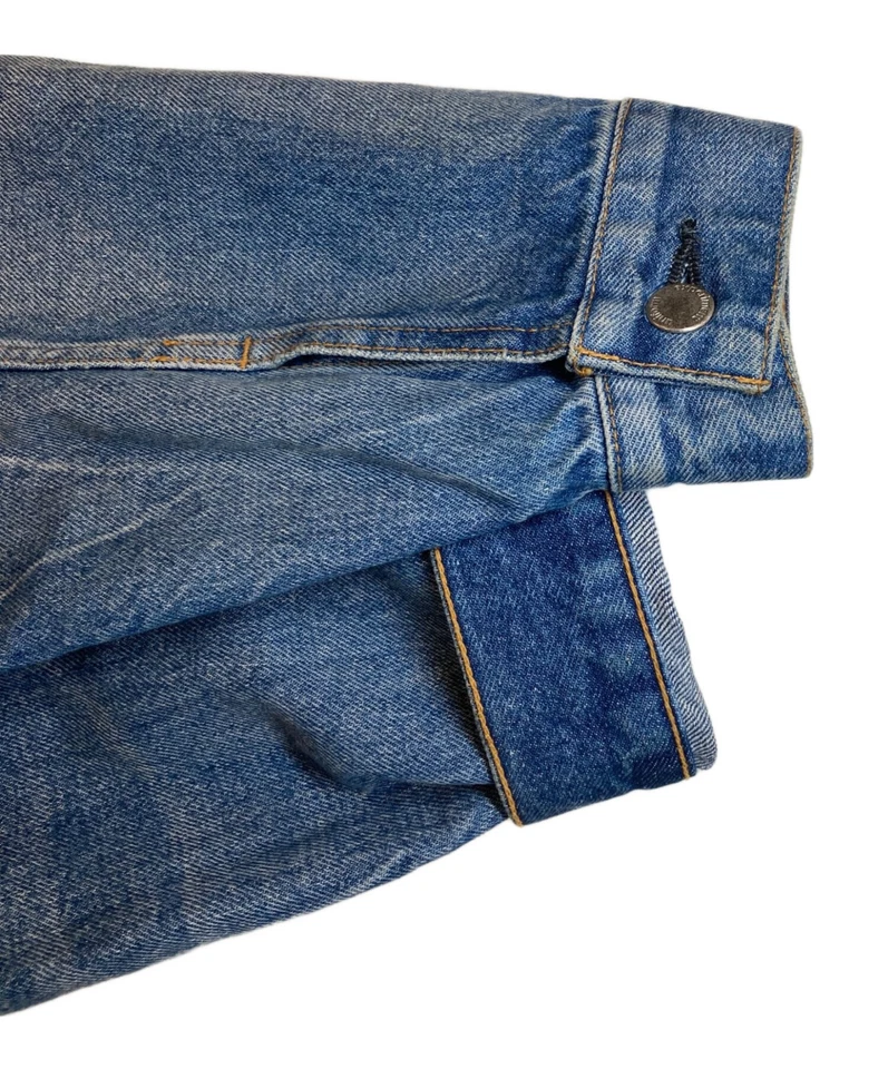 uniform experiment DENIM TRUCKER JACKET Size: 1 Indigo Men UE-242036 - Image 4 of 4