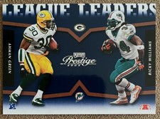 2003 Prestige League Leaders Tandems Ricky Williams, Ahman Green #LLT-9 /2002