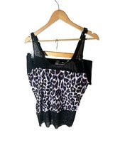 New Women 2 Piece Tankini Set Swimsuit Bathing Suit Swimwear Beachwear Size XL