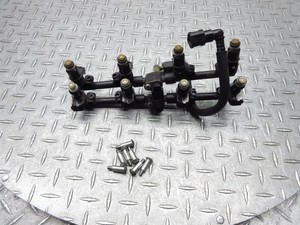 2005 05-06 Suzuki GSXR 1000 GSXR1000 Fuel Gas Petrol Injector Nozzle Rail Pipe