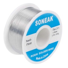 60/40 Tin Lead Solder With Rosin Core For Electrical Soldering 0.8mm 100g