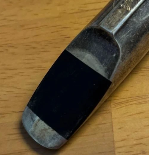 Otto Link Тенор Саксофон Металлический Мундштук 7 Винтажный Post-Double Quote Модель - Изображение 2 из 4