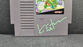 Teenage Mutant Ninja Turtles (Nes, 1989) - SIGNED By  Kevin Eastman!