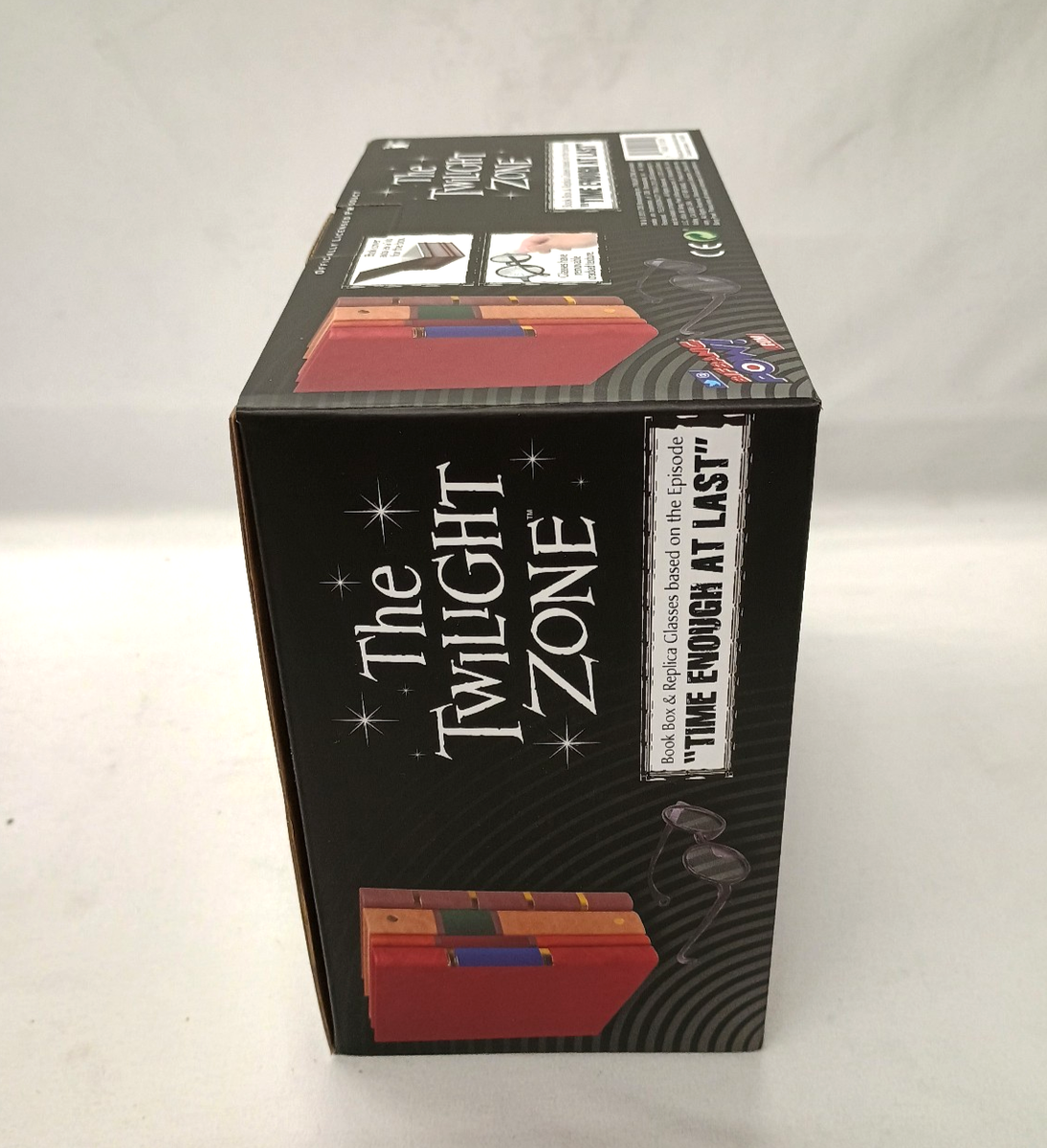 The Twilight Zone Book Box & Replica Glasses Time Enough At Last
