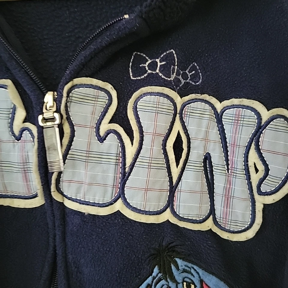 Disney Eeyore Chillin Zip Up Fleece 1X (16W) - Image 4 of 4