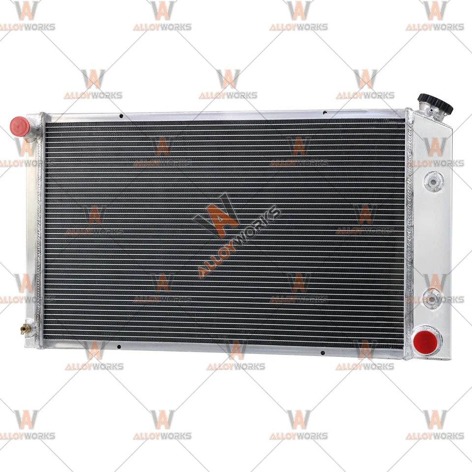 4 Row Aluminum Radiator For 1970-1981 1978 Pontiac Firebird/Trans Am V8 I6 3.8 Foto 2 de 4