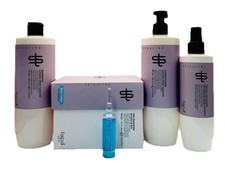 Faipa Roma Shampoo, Conditioner 500ml, Treatment 250ml  blue Lotion 12x13ml SET