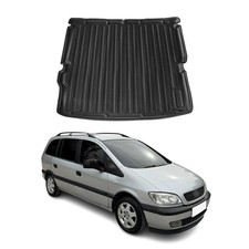 Kofferraumwanne Laderaumwanne für Opel Zafira MPV 1999-2005 Gummi TPE Schwarz