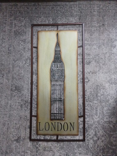 Metal London Sign